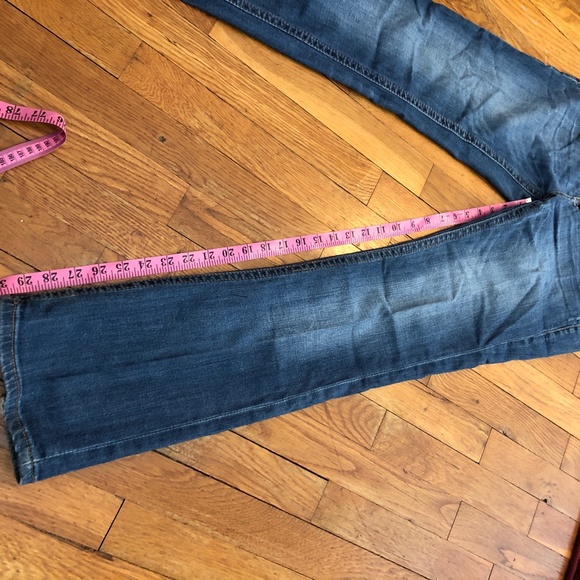 Grace in LA Cross Jeweled Pocket Size 28 Denim Jeans - Picture 8 of 11